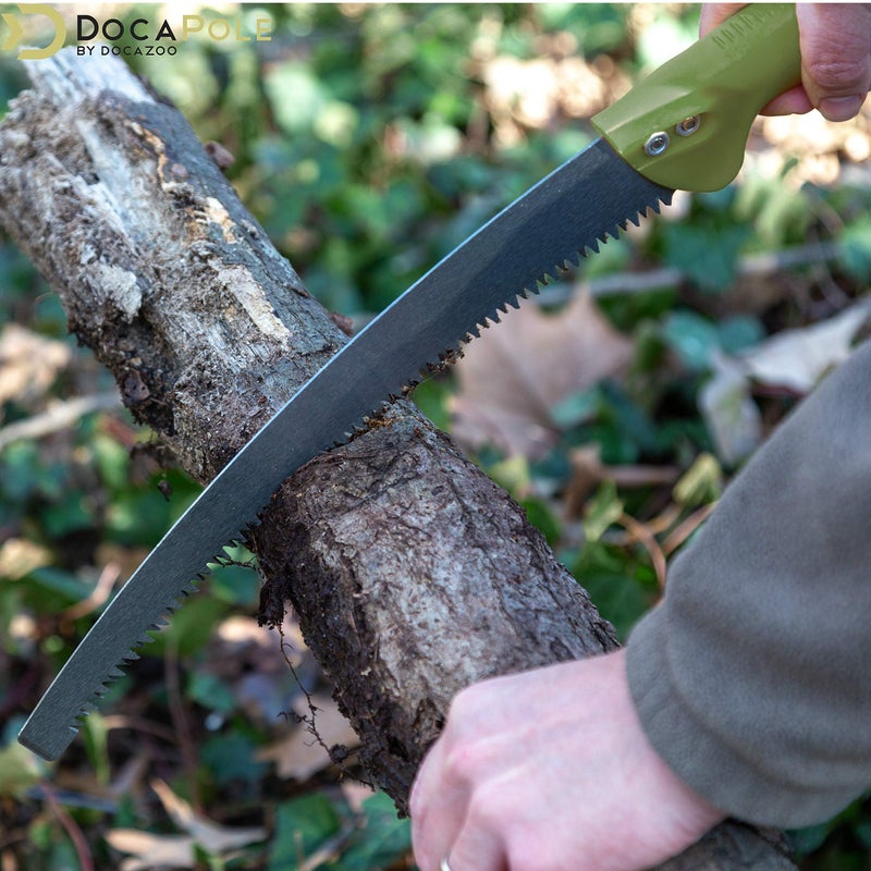 DOCAZOO DOCA Gardening Tools Attachment - Extension Pole for Tree Trimming, Fruit Picker, Roof Rake for Leaves - Pole Saw - Image 3